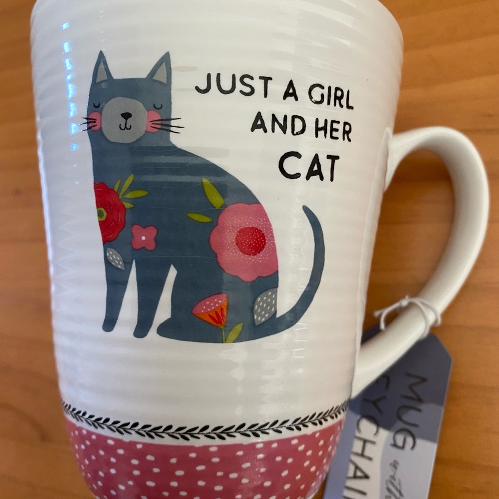Just a Girl and Her Cat Mug